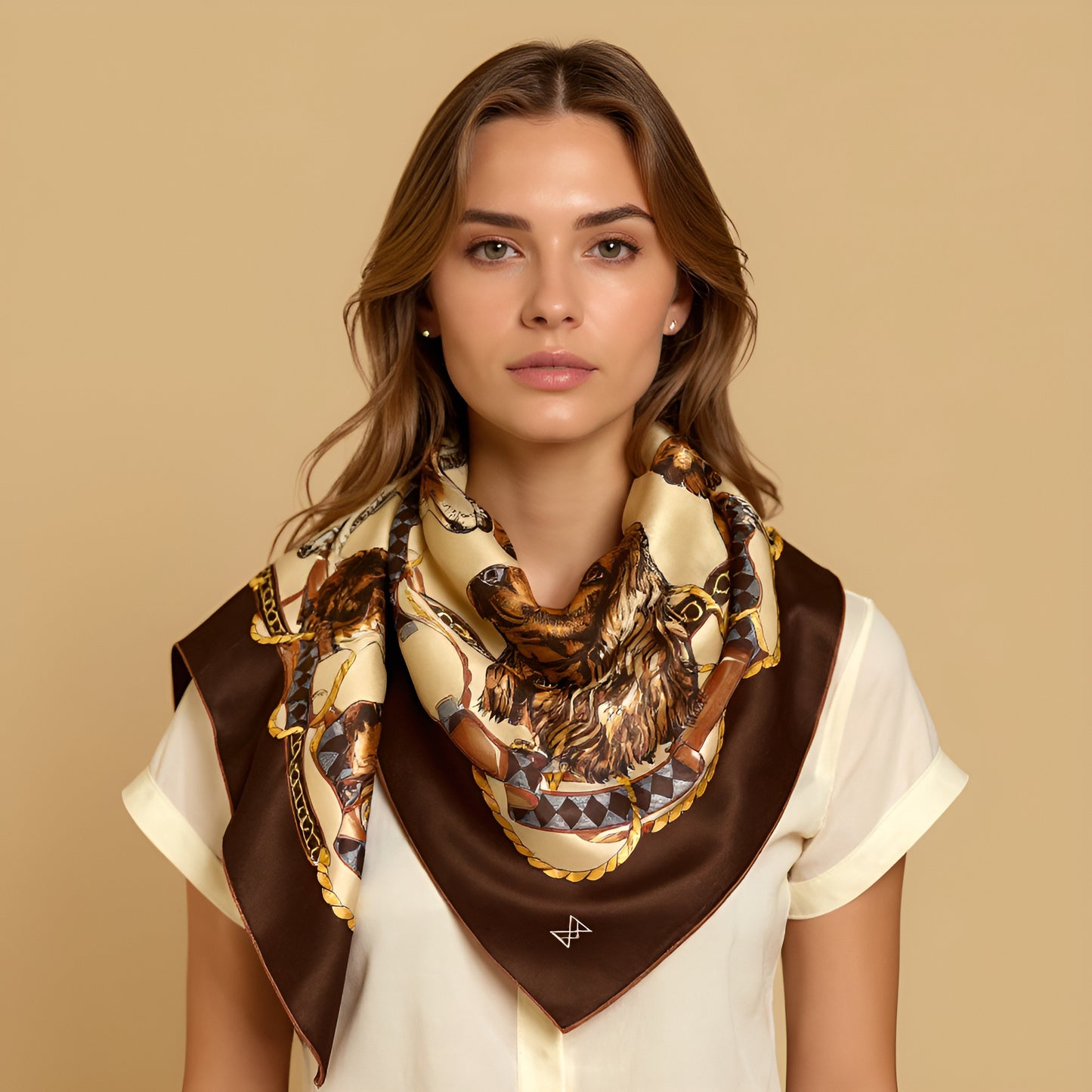 Silk Scarf - Best Friends