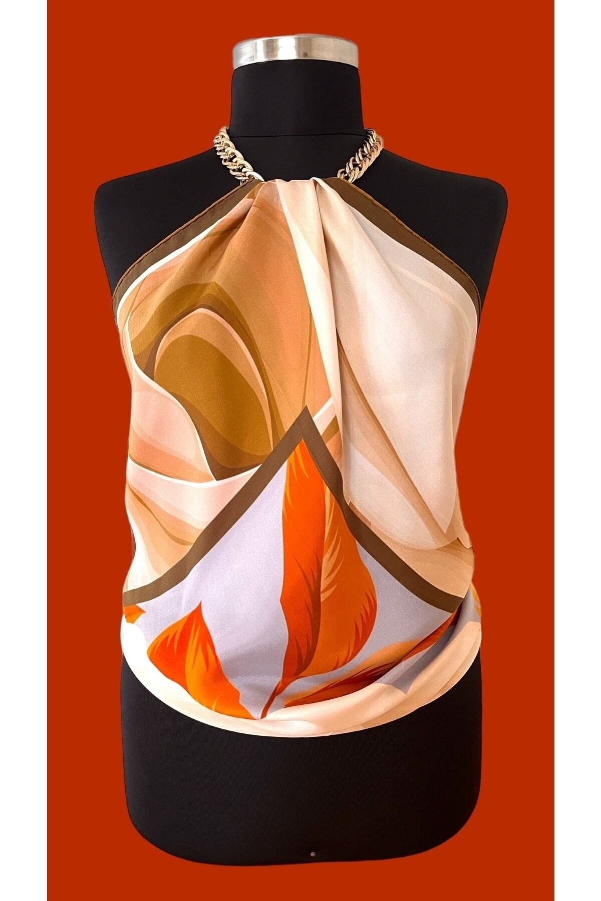 Silk Scarf - Floral