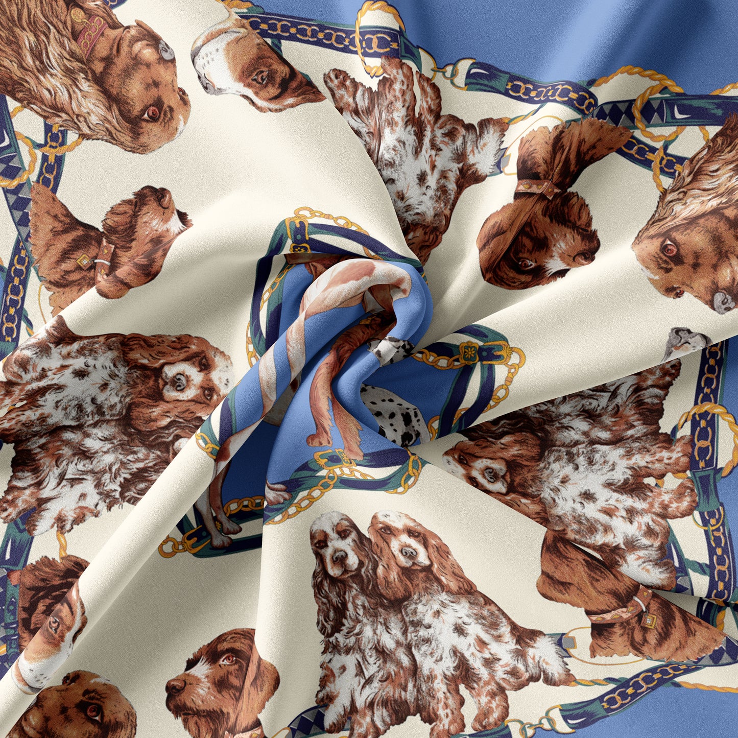 Silk Scarf - Best Friends