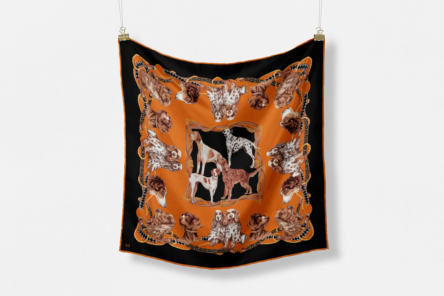 Silk Scarf - Best Friends
