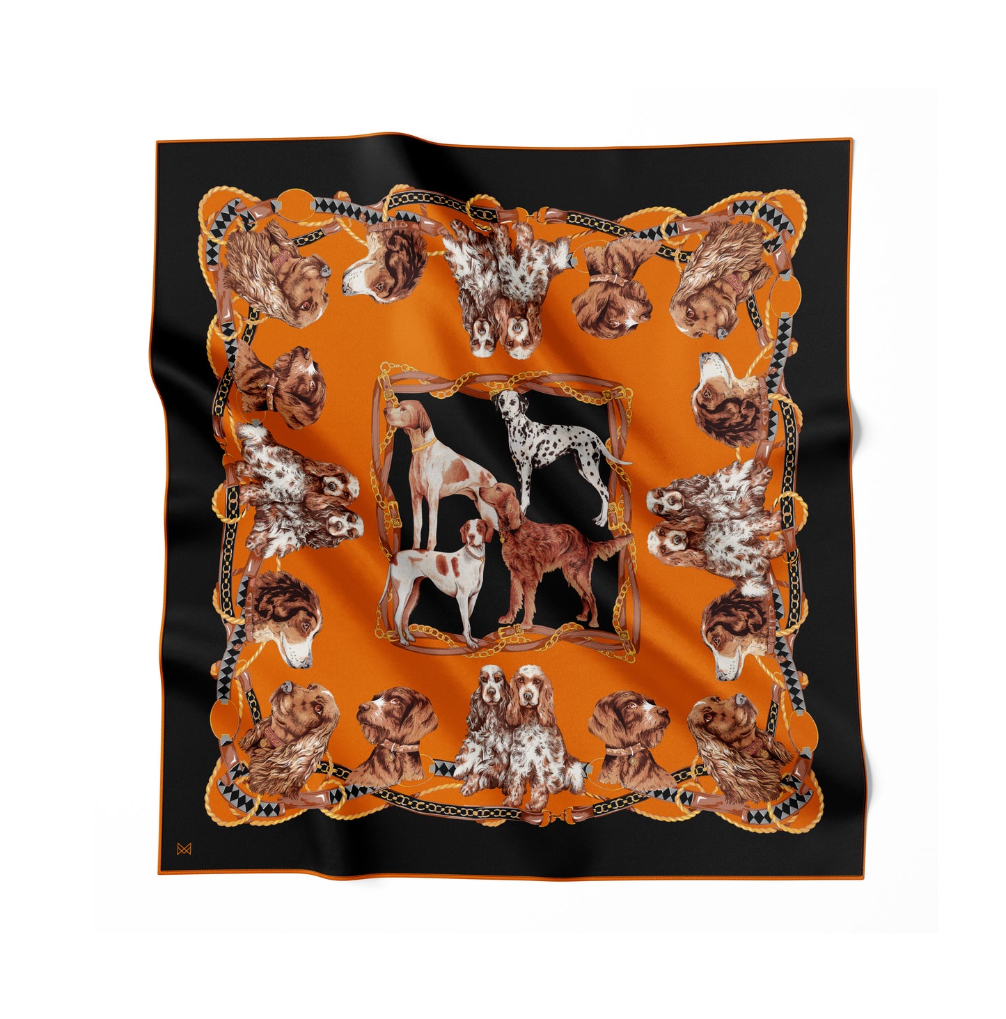 Silk Scarf - Best Friends
