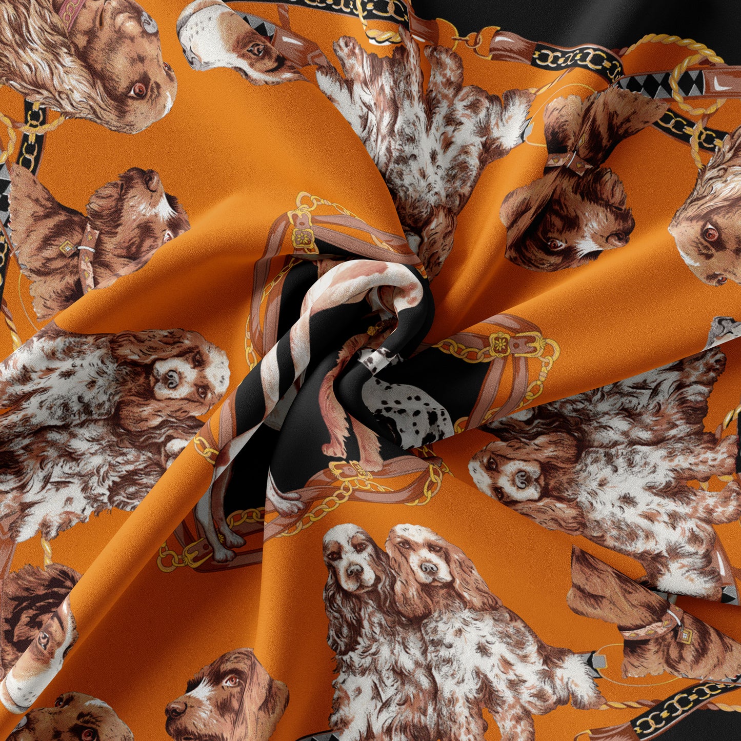 Silk Scarf - Best Friends