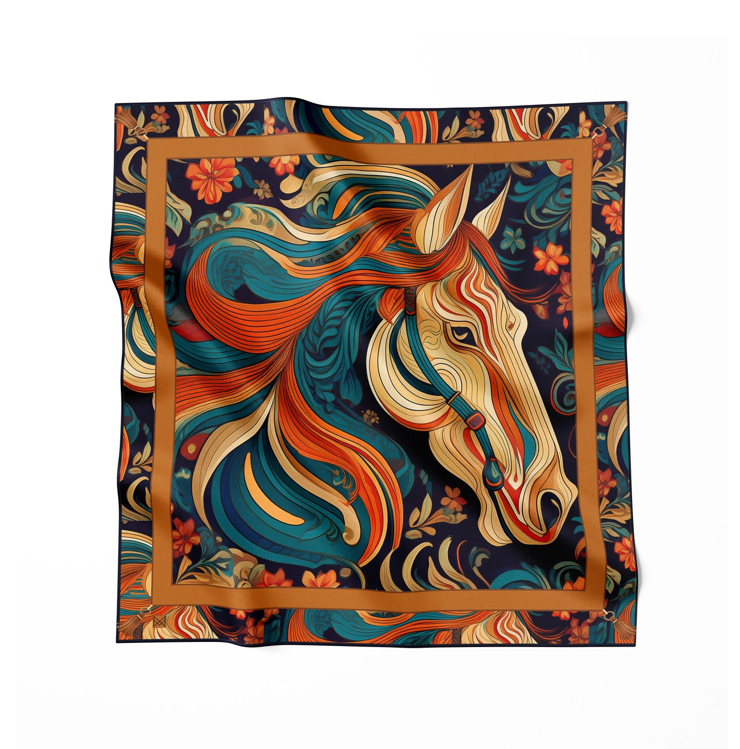 Silk Scarf - 60cm x 60cm - Liberated Muse