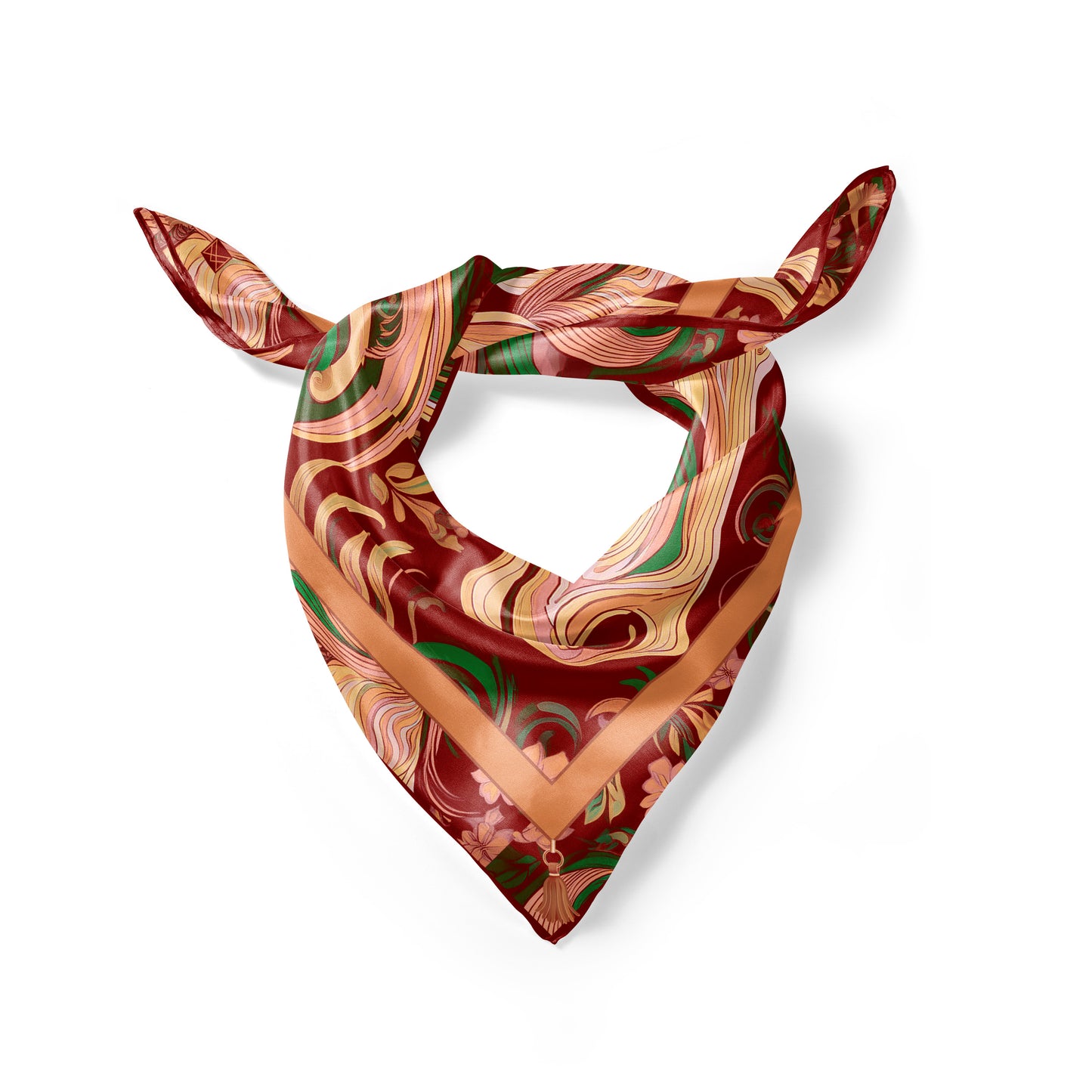Silk Scarf - 60cm x 60cm - Liberated Muse