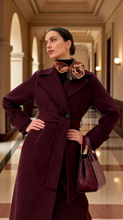 İpek Eşarp - 60cm x 60cm - Liberated Muse