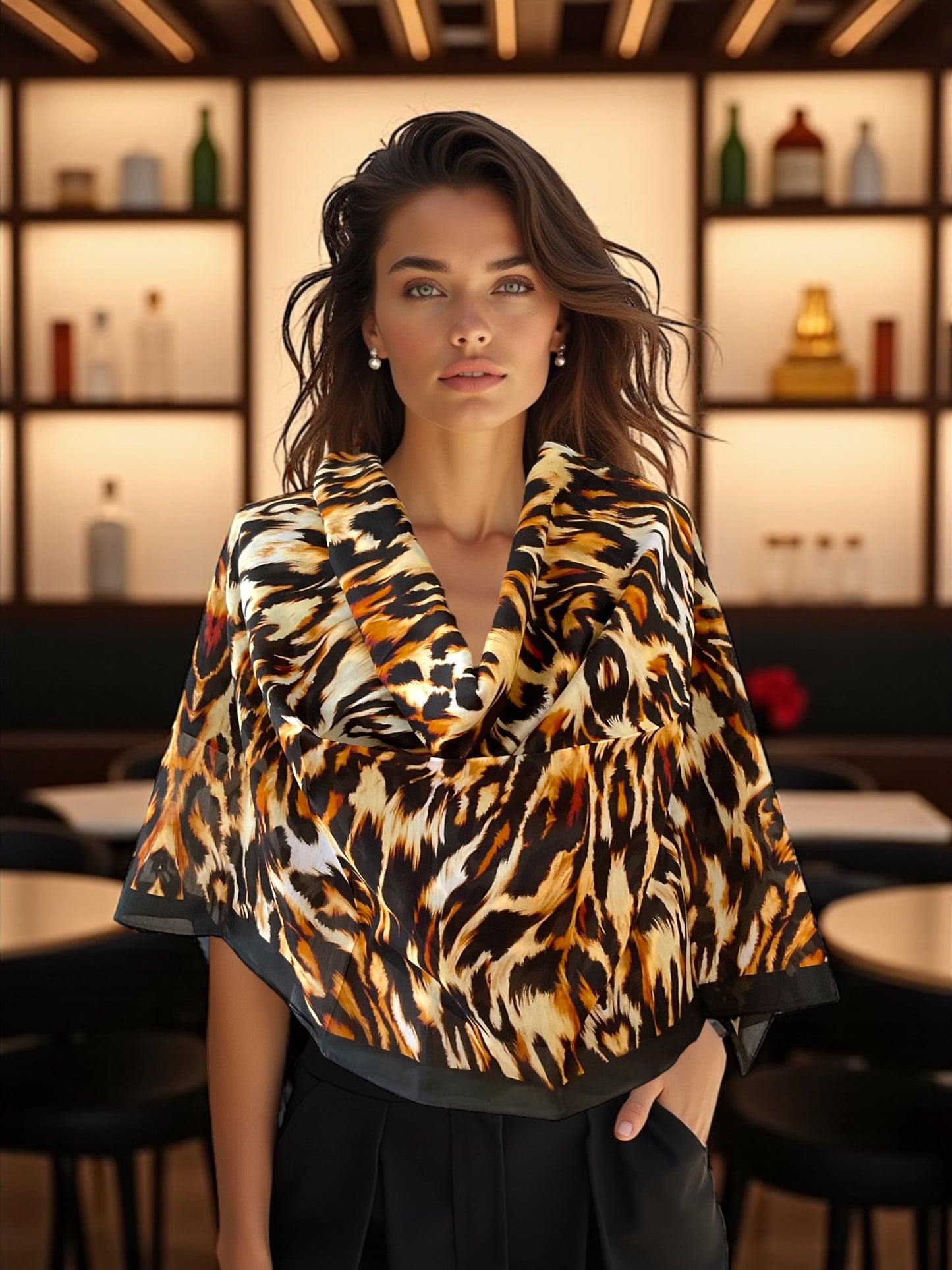 LEO Pareo/Shawl - Cotton & Silk Blended