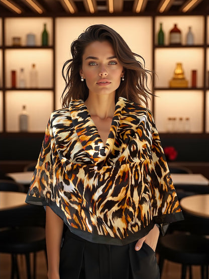 LEO Pareo/Shawl - Cotton & Silk Blended