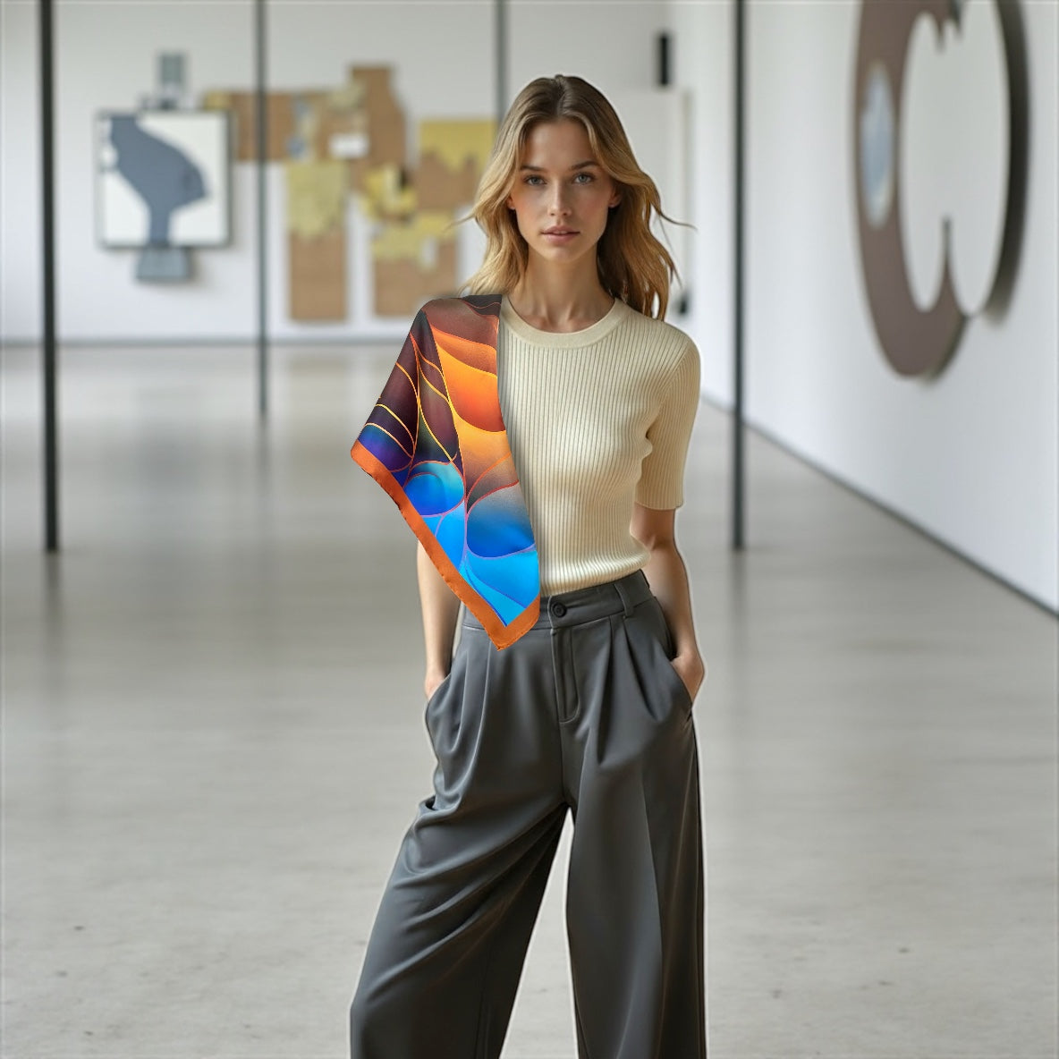 Mudita Silk Scarf