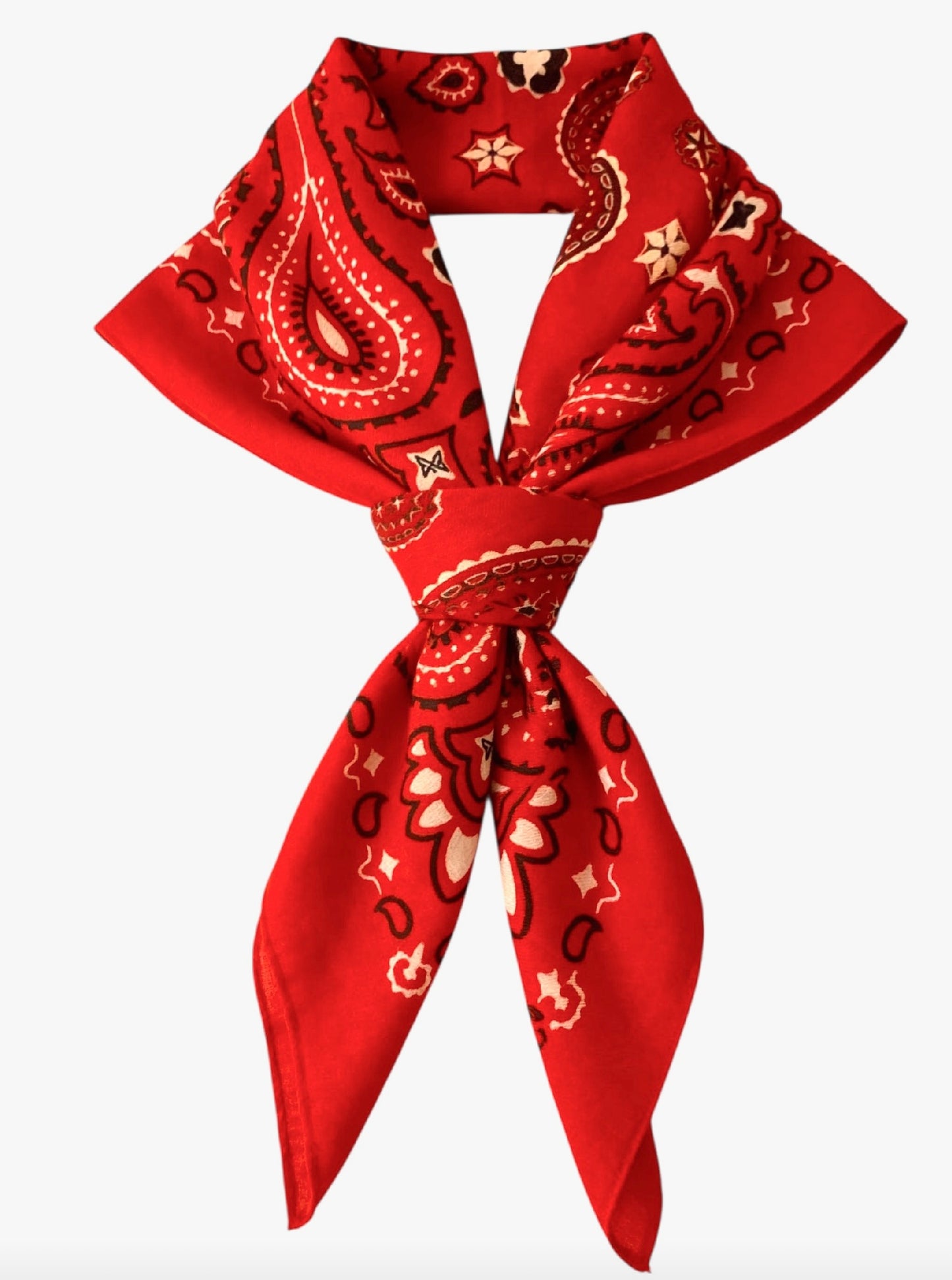 Lume - Scarlet Red - Kaşmir Modal Şal