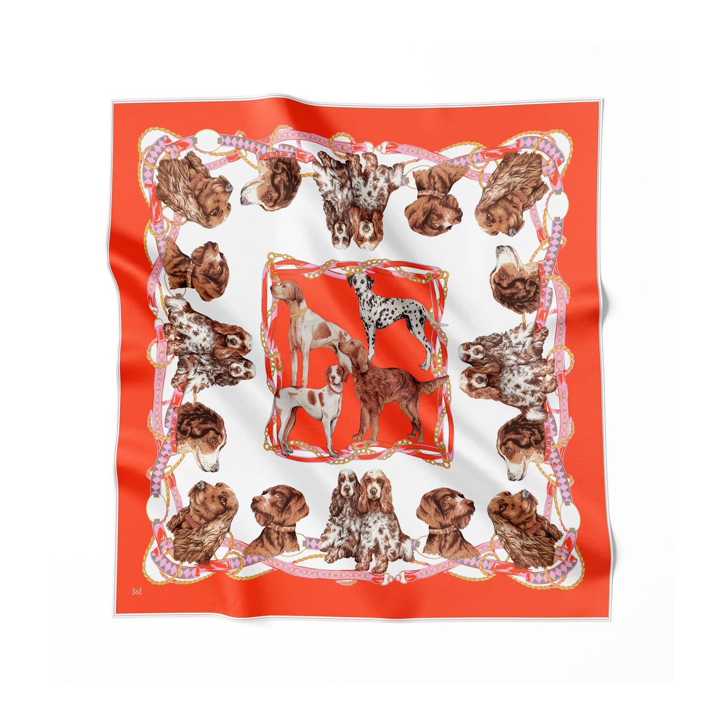 Silk Scarf - Best Friends