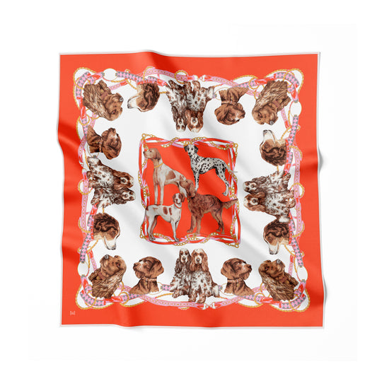 Silk Scarf - Best Friends