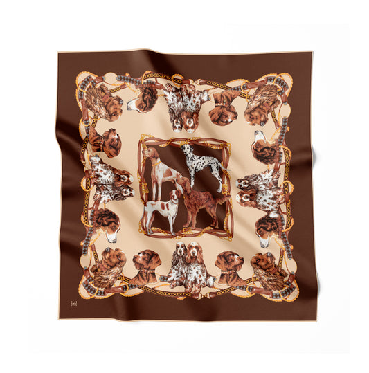 Silk Scarf - Best Friends