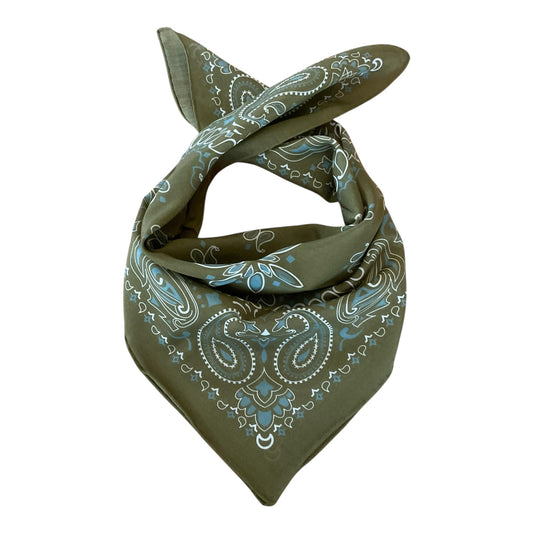 Urban Tales - İpek Pamuk Bandana - Yeşil