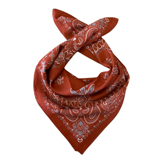 Urban Tales - İpek Pamuk Bandana - Bordo