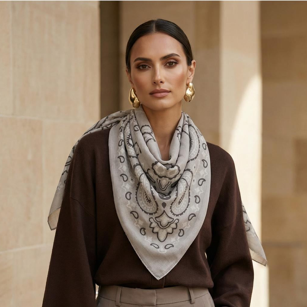 Lume - Moonstone - Kaşmir Modal Şal