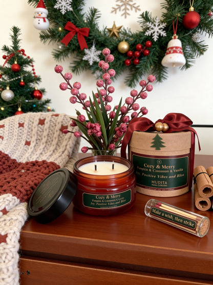 Mum - Cozy & Merry  Joy, Positive Vibes and Bliss